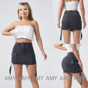 Ladies Short Denim Skirts