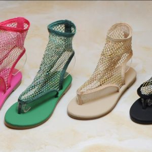 fishnet-flat-sandals